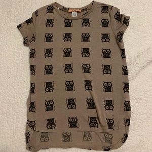 Brown owl shirt